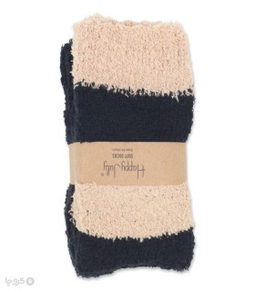 خرید جوراب بوکله ساقدار زنانه طرح مچ رنگی