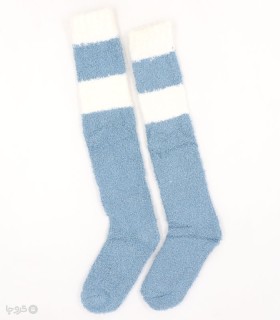 خرید جوراب بوکله ساقدار زنانه طرح مچ رنگی