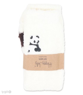 خرید جوراب بوکله ساقدار زنانه طرح پاندای خسته