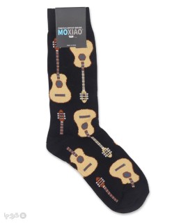 جوراب ساقدار مردانه ماکسیو طرح گیتار