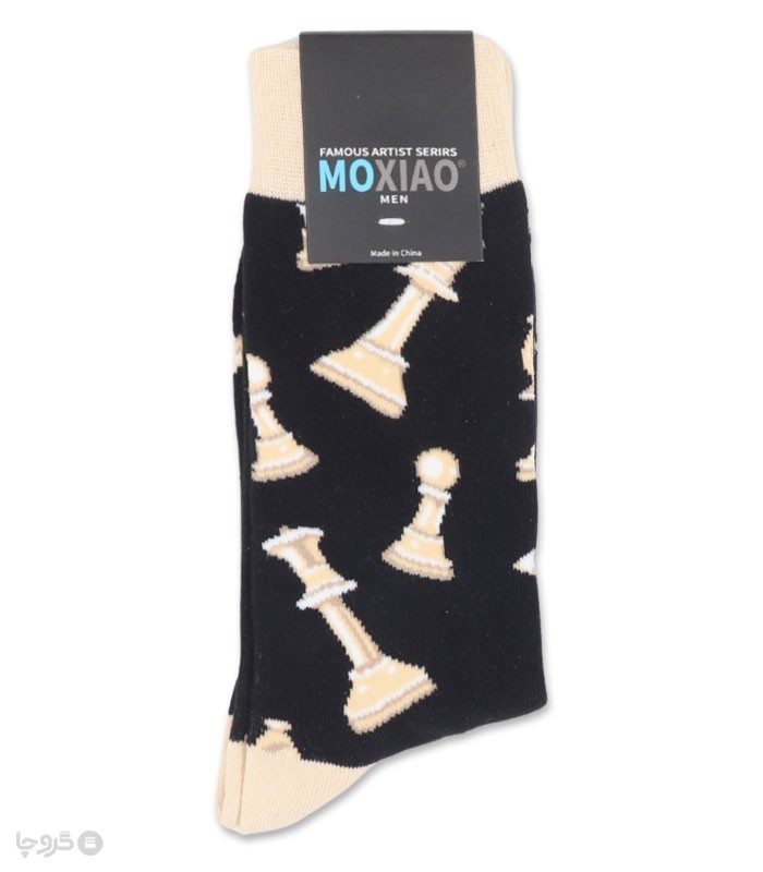 خرید جوراب ساقدار مردانه ماکسیو طرح شطرنج