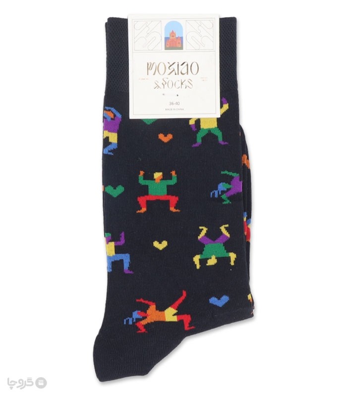 خرید جوراب ساقدار زنانه ماکسیو طرح پارتی