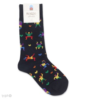 خرید جوراب ساقدار زنانه ماکسیو طرح پارتی