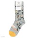 جوراب ساقدار زنانه ماکسیو طرح ریسمان گل