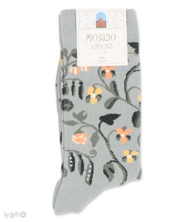 خرید جوراب ساقدار زنانه ماکسیو طرح ریسمان گل