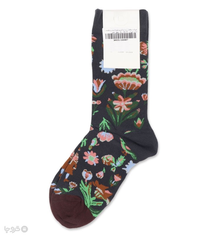 جوراب ساقدار زنانه ماکسیو طرح انسان و طبیعت