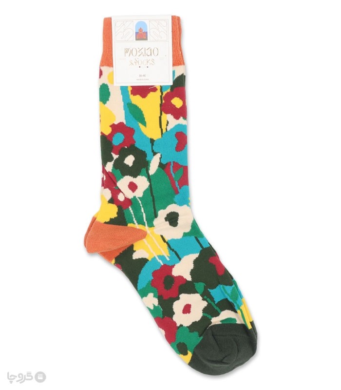 جوراب ساقدار زنانه ماکسیو طرح دشت گل