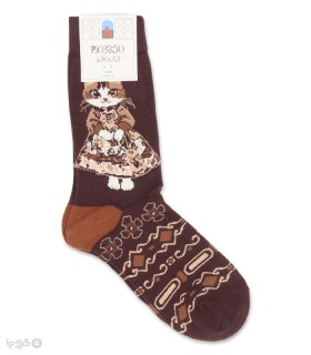 جوراب ساقدار زنانه ماکسیو طرح گربه قرتی