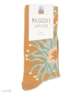 خرید جوراب ساقدار زنانه ماکسیو طرح گل درشت