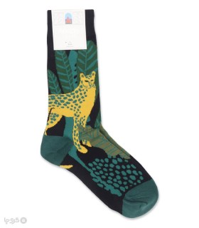 جوراب ساقدار زنانه ماکسیو طرح پلنگ