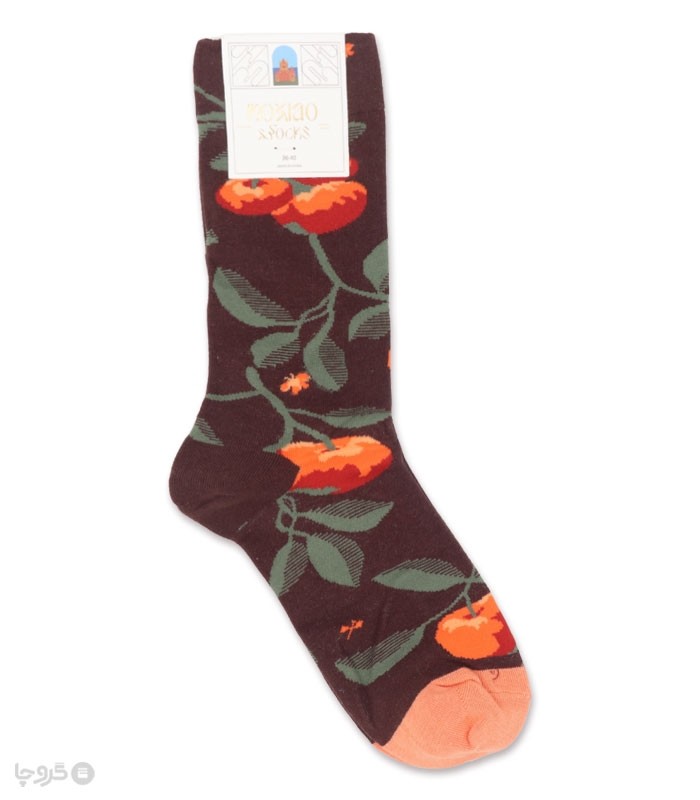 جوراب ساقدار زنانه ماکسیو طرح گل پیونی