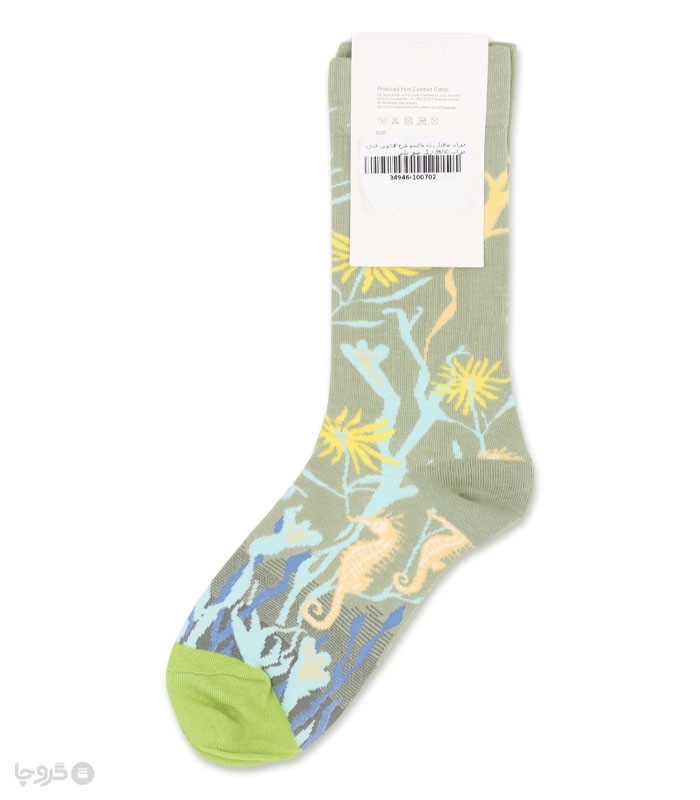 جوراب ساقدار زنانه ماکسیو طرح اقیانوس