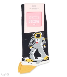 خرید جوراب ساقدار زنانه ماکسیو طرح فضانورد