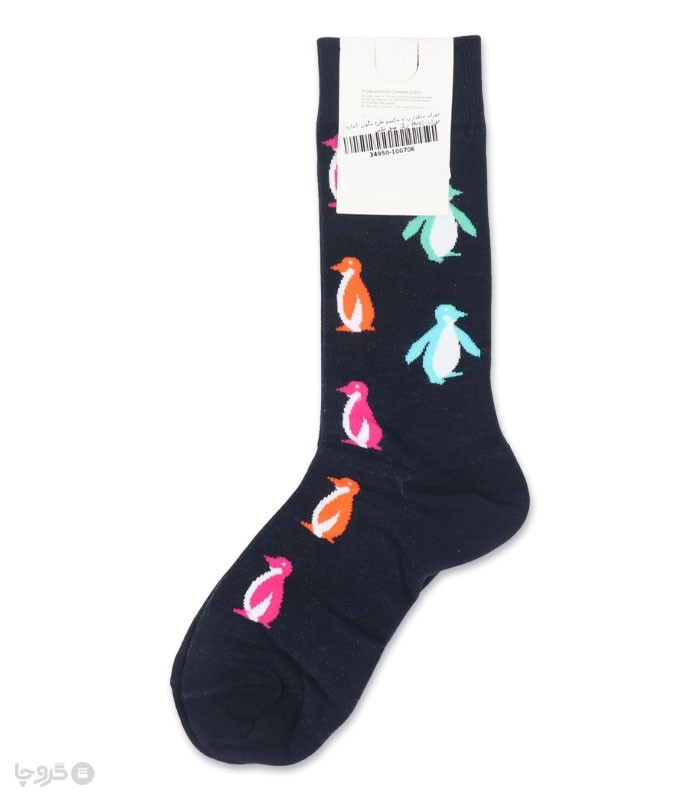 جوراب ساقدار زنانه ماکسیو طرح پنگوئن