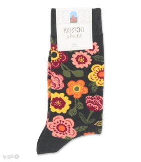 خرید جوراب ساقدار زنانه ماکسیو طرح گل زیبا