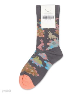 جوراب ساقدار زنانه ماکسیو طرح طاووس