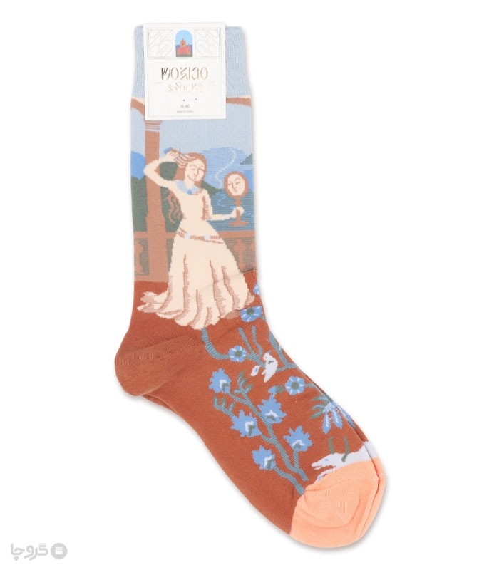 جوراب ساقدار زنانه ماکسیو طرح نارسیست