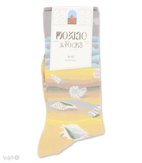 خرید جوراب ساقدار زنانه ماکسیو طرح صدف