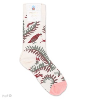 جوراب ساقدار زنانه ماکسیو طرح گنجشک