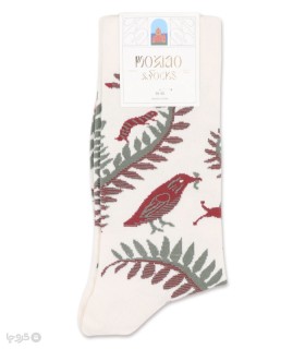 خرید جوراب ساقدار زنانه ماکسیو طرح گنجشک