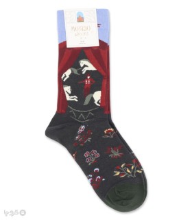 خرید جوراب ساقدار زنانه ماکسیو طرح سیرک