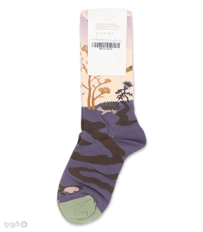 جوراب ساقدار زنانه ماکسیو طرح موش کور