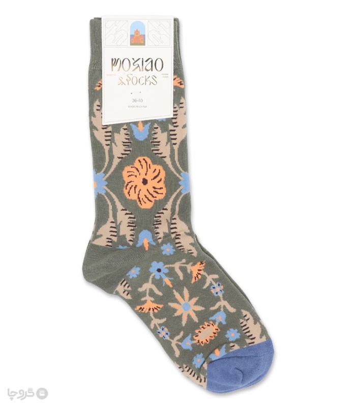 جوراب ساقدار زنانه ماکسیو طرح صحرای گل