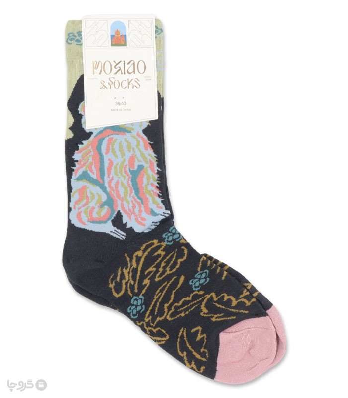 جوراب ساقدار زنانه ماکسیو طرح سگ گوش دراز