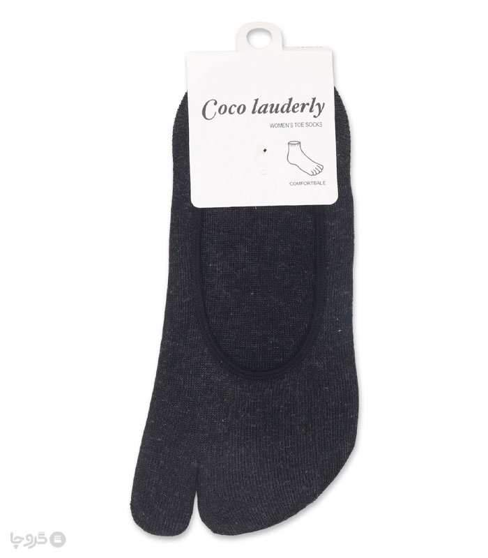 جوراب کالج اسپرت انگشتی ساده