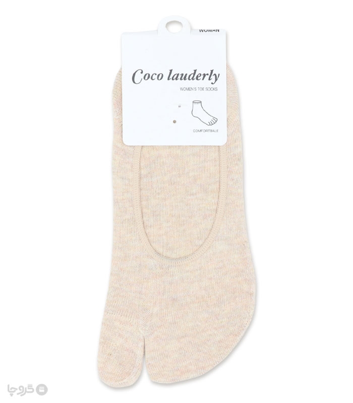 جوراب کالج اسپرت انگشتی ساده