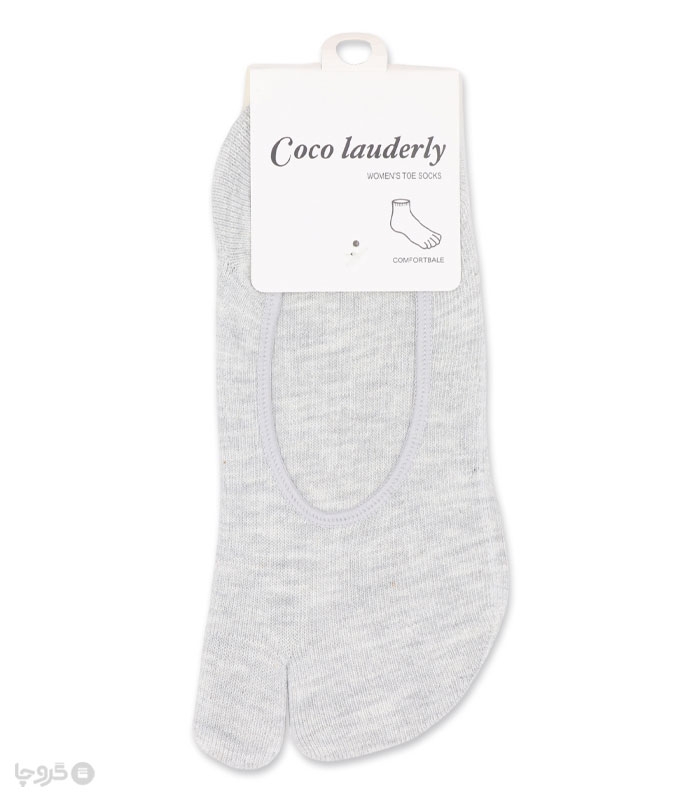 جوراب کالج اسپرت انگشتی ساده