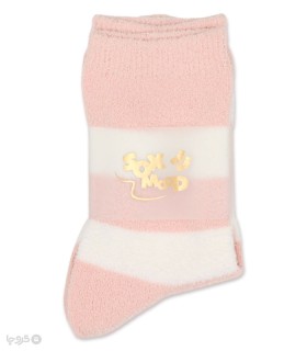 خرید جوراب بوکله ساقدار زنانه طرح  رینگی