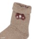 جوراب پشمی ساقدار زنانه کوکو اند هانا طرح خرسی