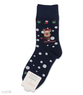 خرید جوراب نیم ساق زنانه کوکو اند هانا طرح گوزن شالگردنی