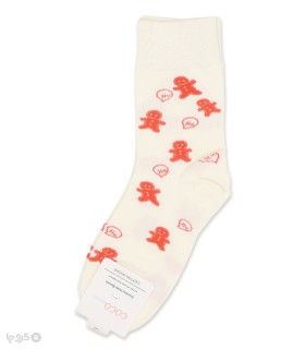 خرید جوراب نیم ساق زنانه کوکو اند هانا طرح کوکی جینجربرد