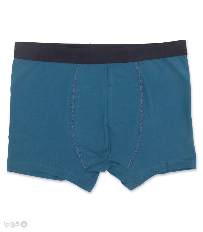 شورت مردانه نخی پادار کش از رو Clevent کلونت کد 2408