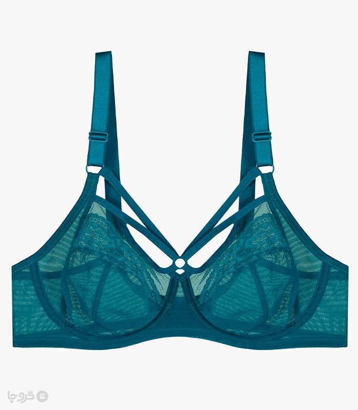 سوتین مینی مایزر Neev نیو حریر و دانتل فنردار کد Lavia 706