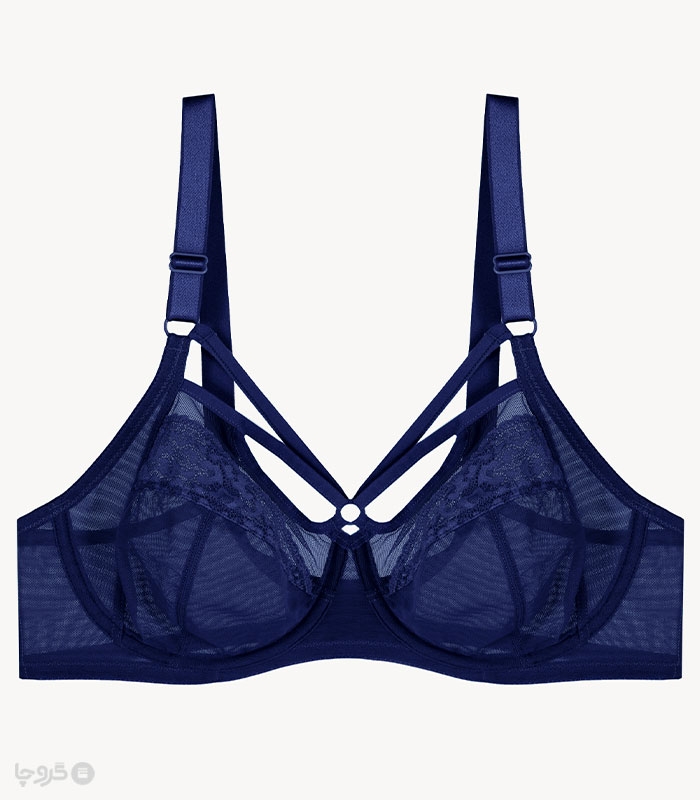 سوتین مینی مایزر Neev نیو حریر و دانتل فنردار کد Lavia 706