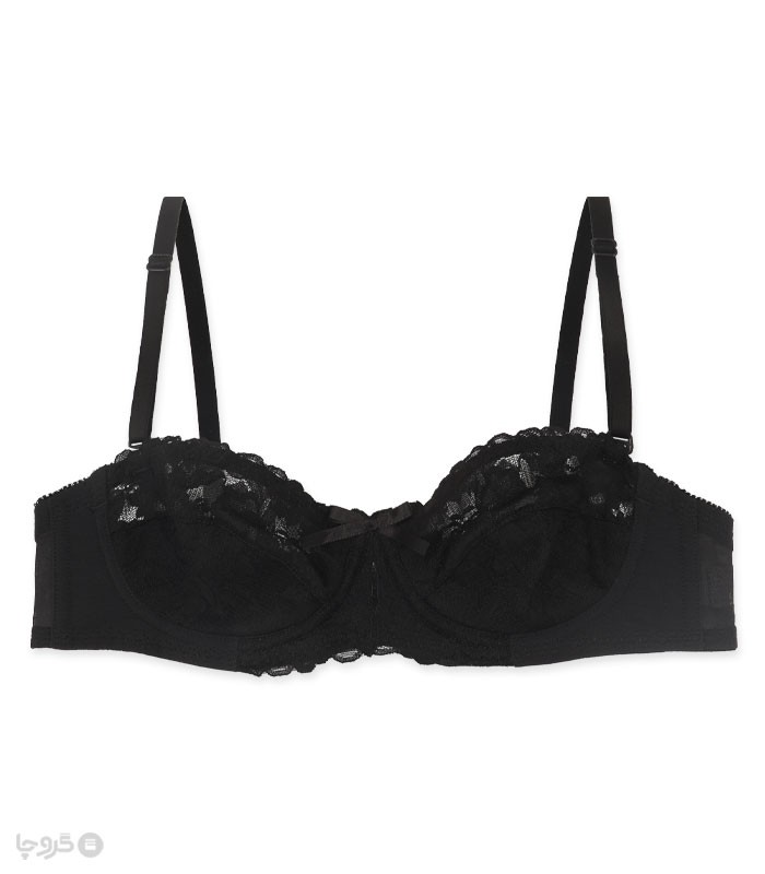 خرید سوتین توری فنردار بارون گلدوزی کد 440