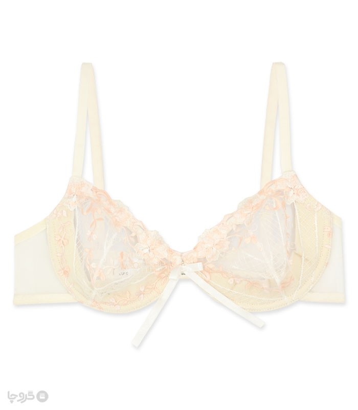 سوتین توری فنردار بارون گلدوزی کد S6