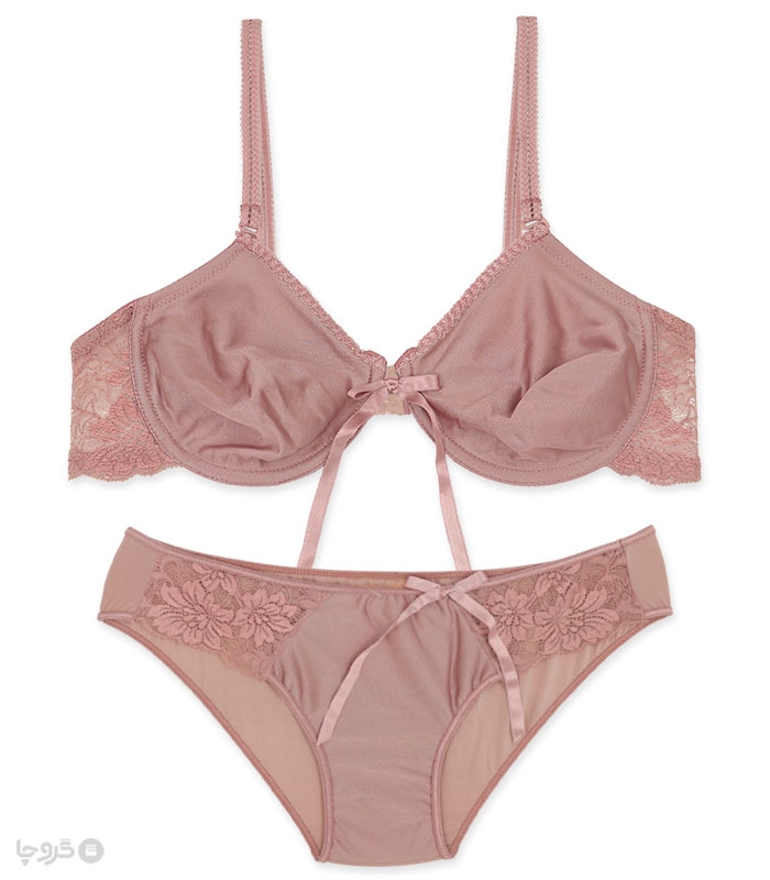 ست شورت و سوتین پرسی پرلون فنردار Barone بارون کد 635