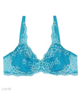 خرید سوتین توری فنردار بارون گلدوزی کد 318