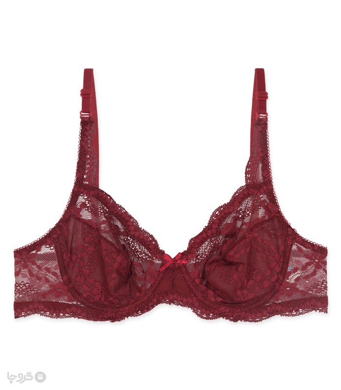 سوتین توری فنردار بارون گلدوزی کد 318