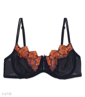 خرید سوتین توری فنردار بارون گلدوزی کد J1