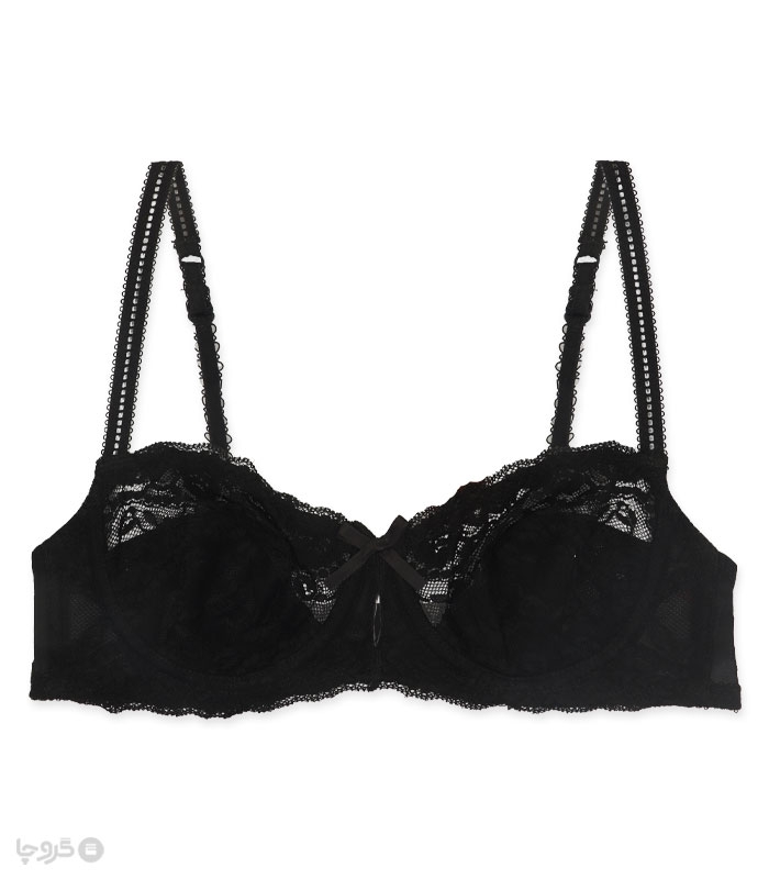 سوتین توری فنردار بارون گلدوزی کد 323