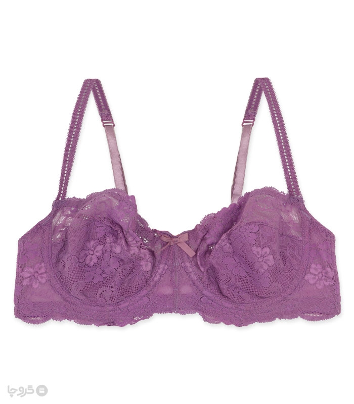 سوتین توری فنردار بارون گلدوزی کد 323