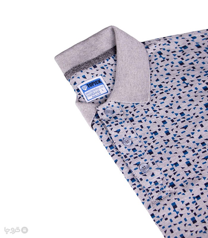 پولوشرت مردانه ضد تعریق تاپیک مدل دیما طرح ملانژ