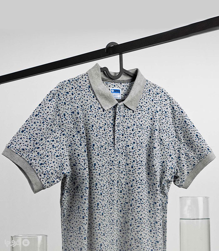 پولوشرت مردانه ضد تعریق تاپیک مدل دیما طرح ملانژ