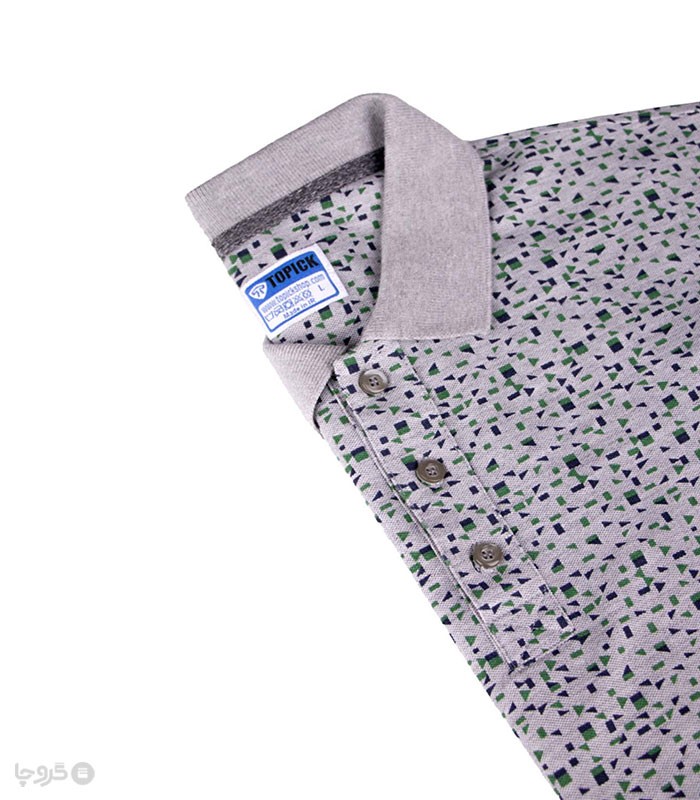 پولوشرت مردانه ضد تعریق تاپیک مدل دیما طرح ملانژ