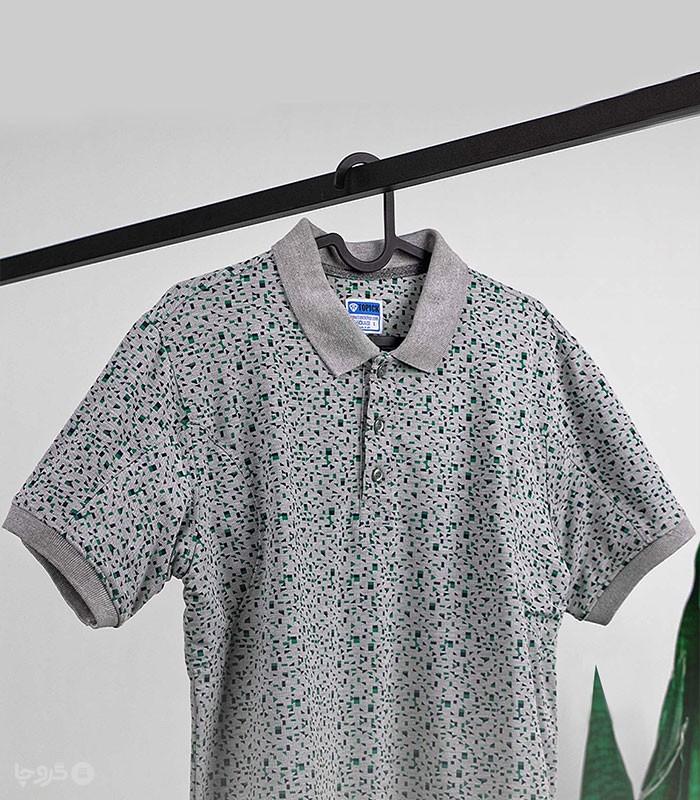 پولوشرت مردانه ضد تعریق تاپیک مدل دیما طرح ملانژ